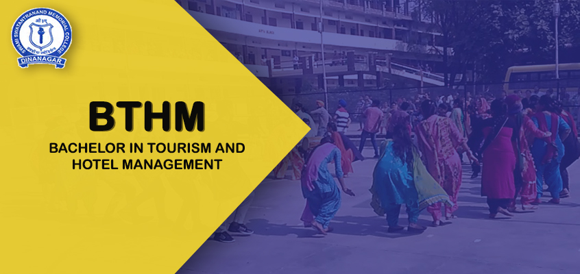 Bachelor in Tourism and Hotel Management | SSM College
